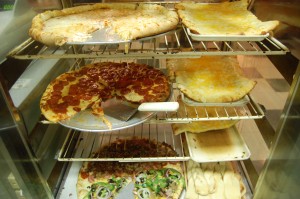 Matt B’s Main Street Pizza offers pizza by the slice or pie as well as calzones, salads, breads and more. || Anna Taylor/The News