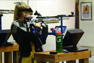 The Racer rifle team finished 10th overall, missing a trip to the NCAA Championships by two rankings. || Lori Allen/The News