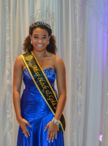 Megan Godby/Contributing photographer Morgan Pearson is crowned the Miss Black and Gold 2013.