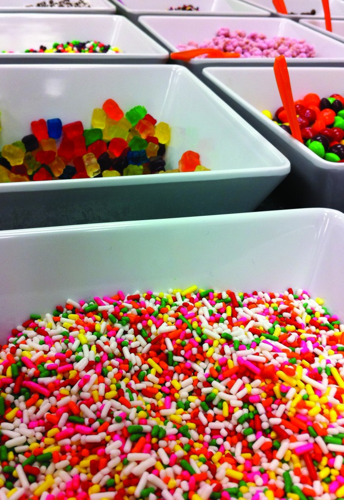Toppings at "Yogurt Your Weigh"