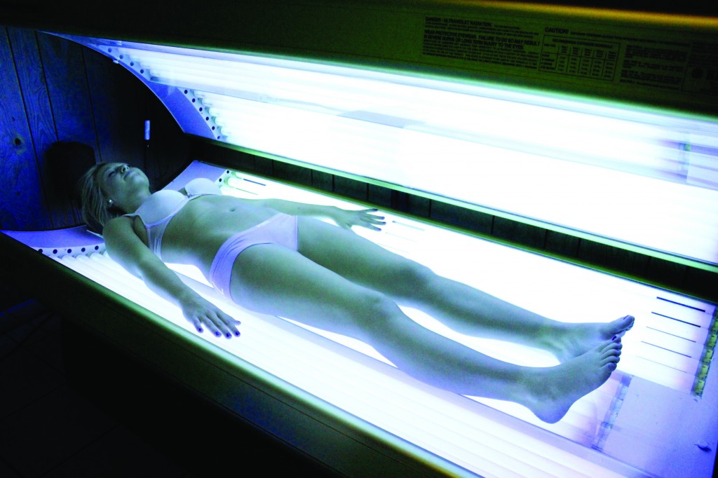 tanning bed videos