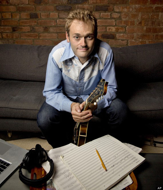 Photo courtesy of Associated Press Chris Thile has been playing the mandolin since he was 5 years old.
