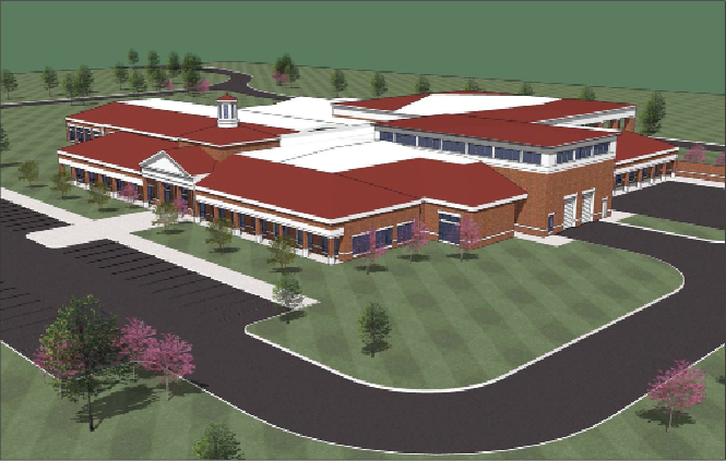 Illustration provided by Murray State University The new Breathitt Veterinarian Center in Hopkinsville, Ky., will be completed in 2016, and will be approximately 32,000 square feet.