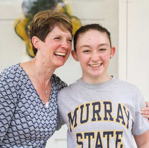 Fumi Nakamura/The News Cindy Davies and daughter, Katie Davies, share their lives as the first women of Murray State and their transition to life in Kentucky.