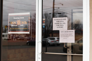 Nicole Ely/The News Agave, a local Mexican restaurant, closed unexpectedly Jan. 31, and Don Sol will be opening soon in its location.
