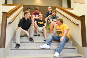 Chalice Keith/The News Cloud9 is a new a cappella group from the Phi Mu Alpha fraternity.