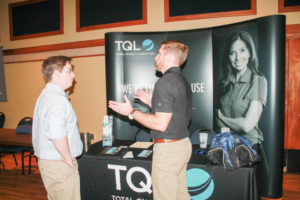 Austin Port, sophomore from St.Louis, attended the All Majors Career Fair Tuesday. 